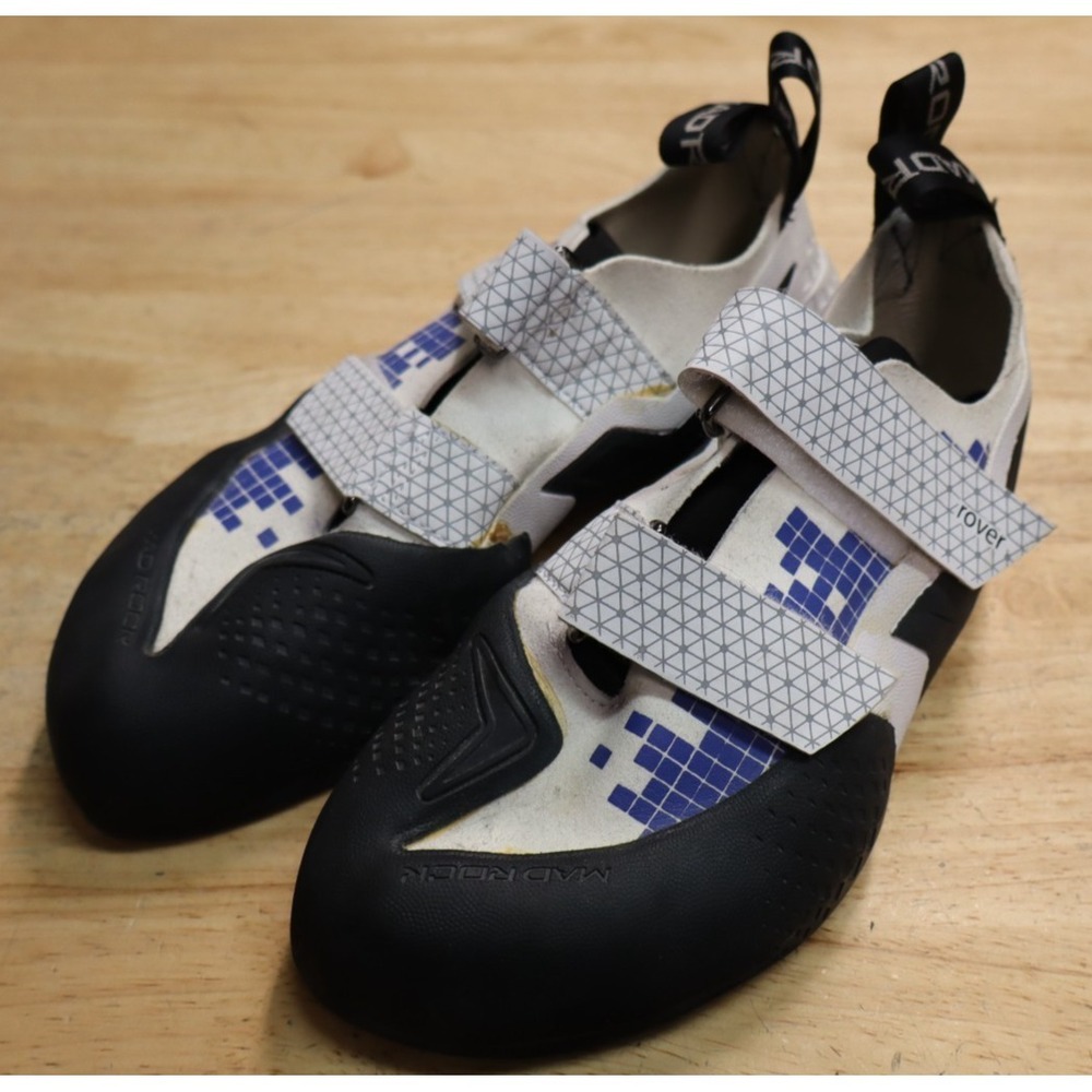 Mad Rock Rover Climbing Shoes Size 41 EUR - Mens 8 White & Blue